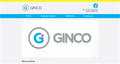 Desktop Screenshot of ginco.com.mx