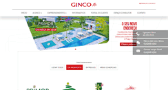 Desktop Screenshot of ginco.com.br